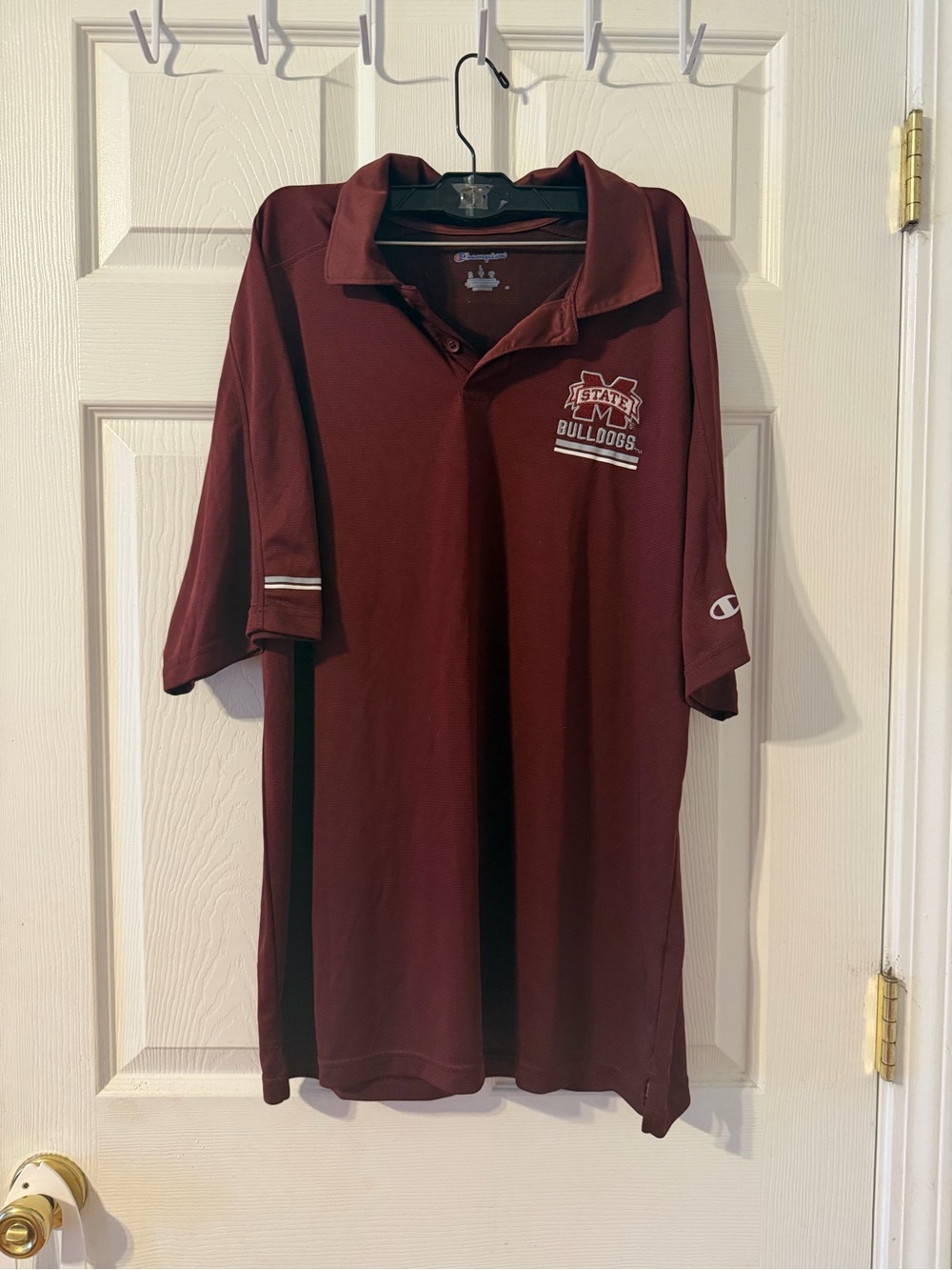 Champion Men’s Maroon Mississippi State Bulldogs Polo
